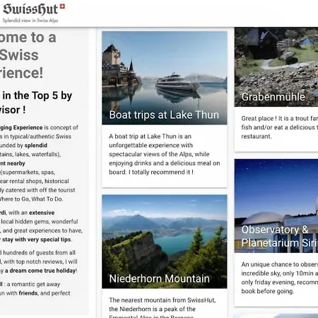 Шале Swisshut Modern With - Beunden *